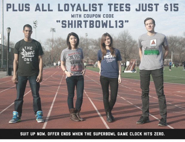 $15 Loyalist Tees