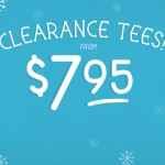 $7.95 Threadless Clearance Tees