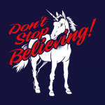 Don't Stop Believing Unicorn