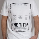 'The Title' White T-shirt