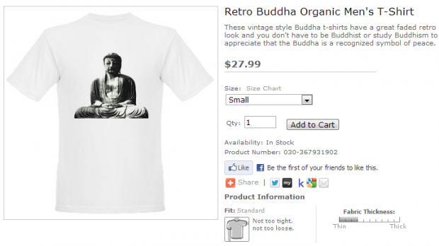 Retro Buddha T-Shirt