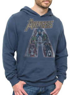 The Avengers Vintage Inspired Super Soft Pullover Hoodie