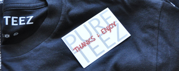 PURE TEEZ Business Card