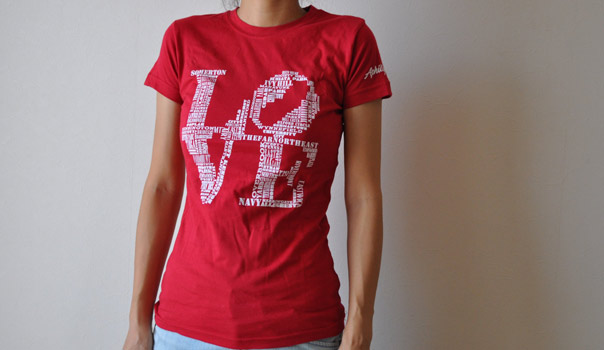 Women's Aphillyated LOVE Tee