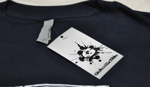 Guerilla Tees Hangtag