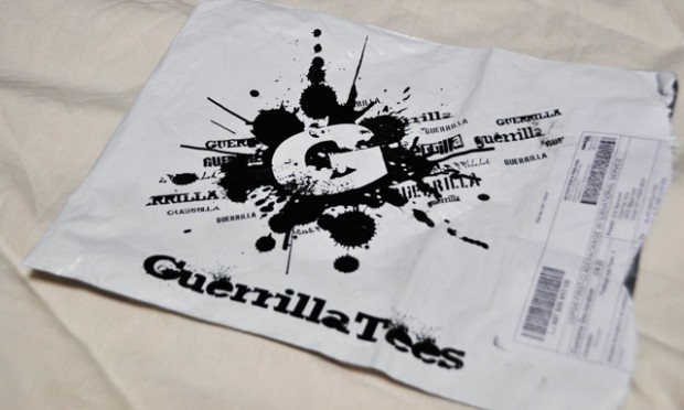 Guerilla Tees mailer