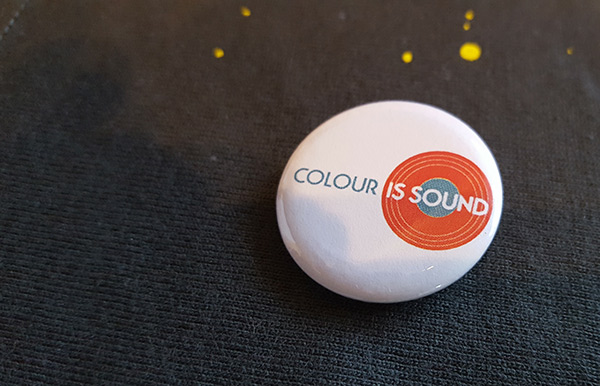 Colour is Sound Button